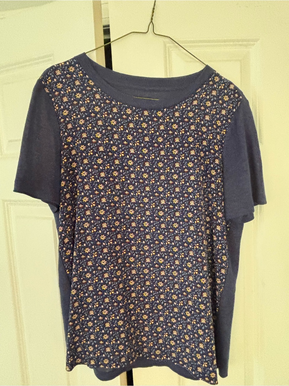 Tory Burch Mixed Media Top
